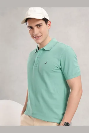 Nautica Polo Collar Pure Cotton T-shirt