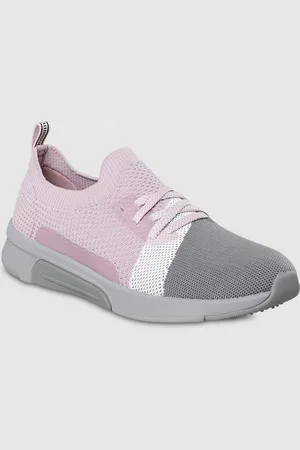 Skechers Women Grey & Pink Mark Nason SEQUOIA Slip-Ons