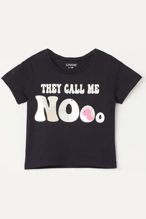 Lifestyle Girls Typography Printed Round Neck Cotton T-shirt