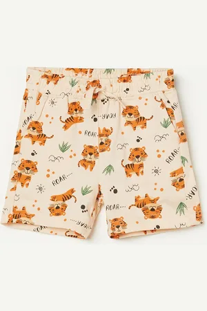 Lifestyle Boys Printed Cotton Shorts