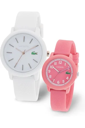 Lacoste Brass Dial & Bracelet Style Straps Analogue Mother & Daughter Watch 2070025