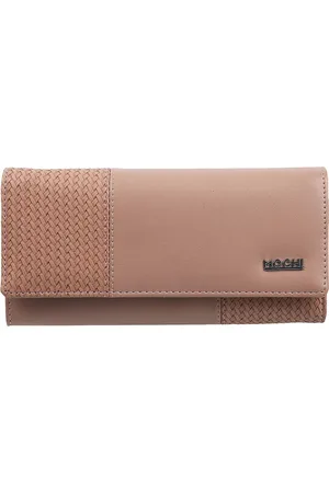 All Things Mochi Peach-Coloured Textured Purse Clutch