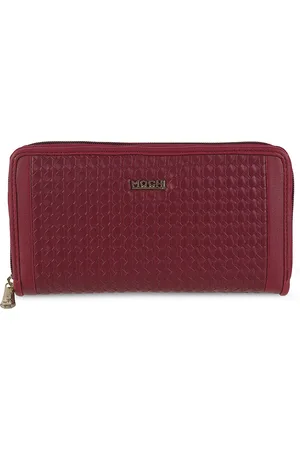 All Things Mochi Women Textured Zip Around Wallet