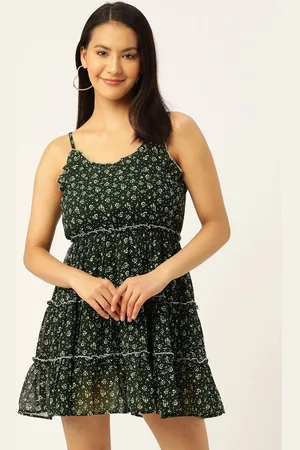 Moda Rapido Women Floral Printed Fit & Flare Mini Dress