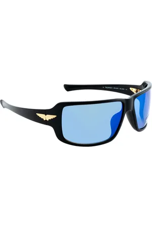 Police Men Rectangle Sunglasses with UV Protected Lens SPLN37K65Z42SG