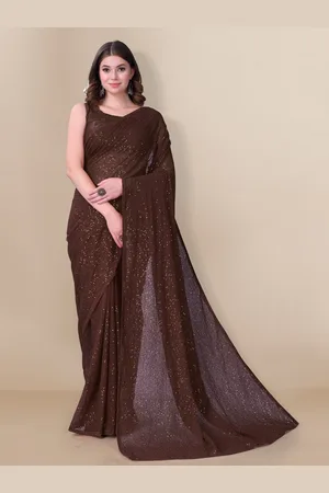 VAIRAGEE Embellished Sequinned Ready to Wear Saree