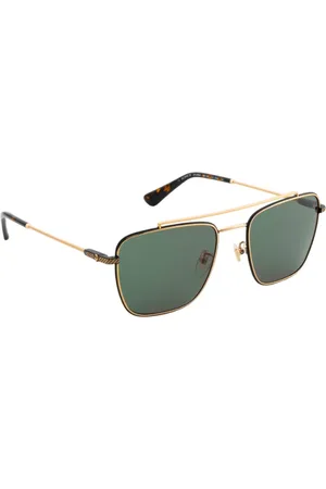 Police Men Square Sunglasses with UV Protected Lens SPLN38K56300SG