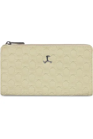 All Things Mochi Women Geometric PU Zip Around Wallet
