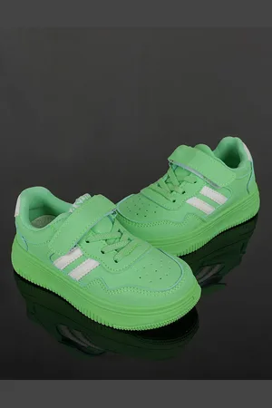 FEETWELL Kids Woven Design Sneakers