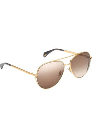 Police Men Aviator Sunglasses with UV Protected Lens SPL835K57300SG