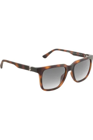 Police Men Full Rim Square Sunglasses with UV Protected Lens SPLN34K54878SG