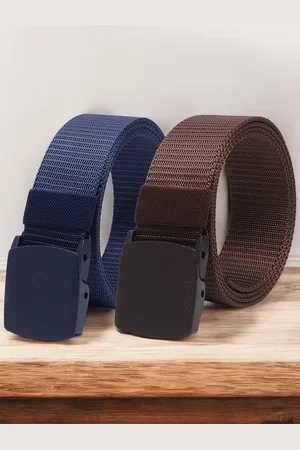 Provogue Men Pack Of 2 Textured Belt