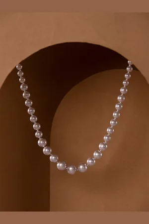 Priyaasi Gold-Plated Pearls Beaded Necklace