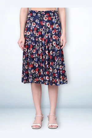 Jinfo Women Printed Skirt With Inner Short