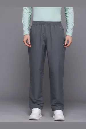Asics Men Solid Slim Fit Running Track Pants with Reflective Details