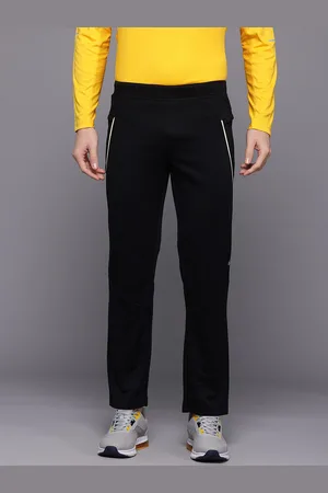 Asics Men Solid Smart Fit Running Track Pants with Reflective Details