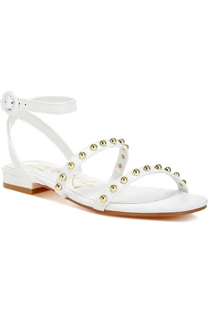 London Rag Women Backstrap Open Toe Flats