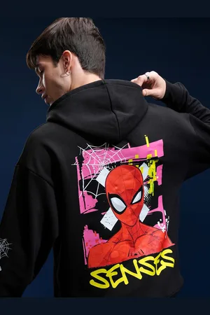 Highlander Men Printed Hooded Sweatshirt
