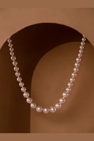 Priyaasi Gold-Plated Pearls Studded Necklace