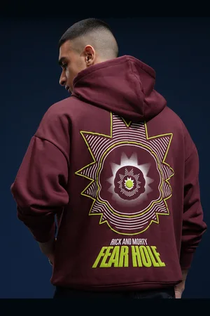 Highlander Men Graphic Printed Pure Cotton Hooded Sweatshirt