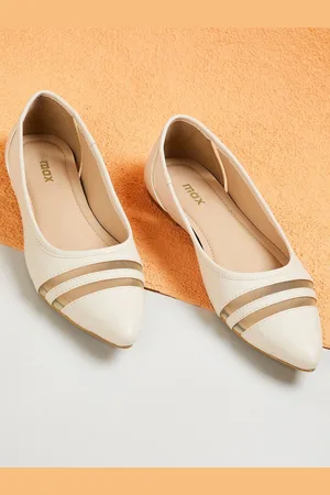 Max Collection Women Colourblocked PU Ballerinas Flats