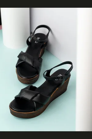 Inc 5 Open Toe Wedge Heel Sandals