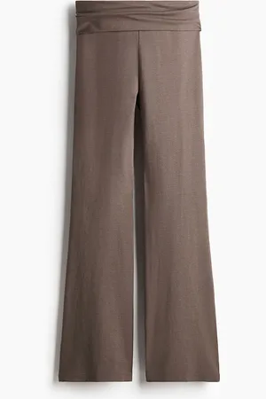 H&M Women Flared Jersey Trousers