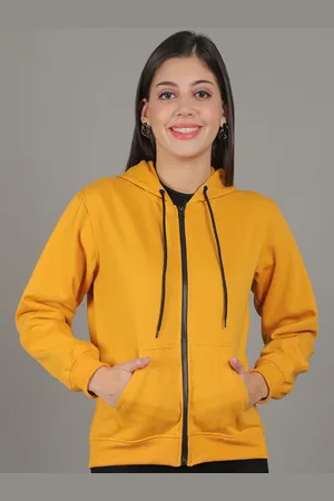 Jinfo Women Front-Open Hooded Sweatshirt