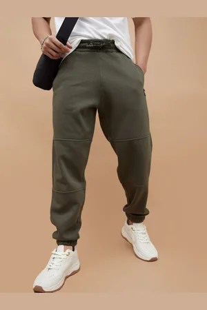 Smileyworld Men Cotton Mid Rise Joggers