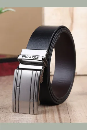 Provogue Men Textured Leather Formal Belt
