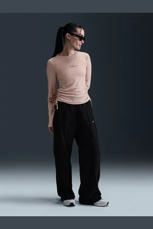 Nike Sportswear Women Ribbed Long-Sleeve Cropped Top