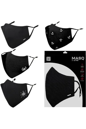 Masq Men Pack Of 4 4-Ply Cotton Outdoor Masks