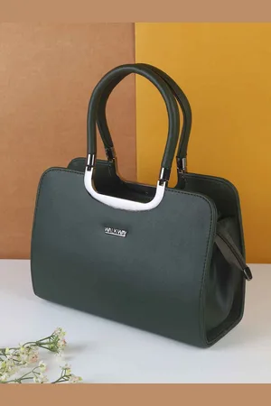 Metro Colourblocked Structured Sling Bag with Applique