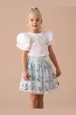 Angel & Rocket Jolie Mesh Sequin Skirt