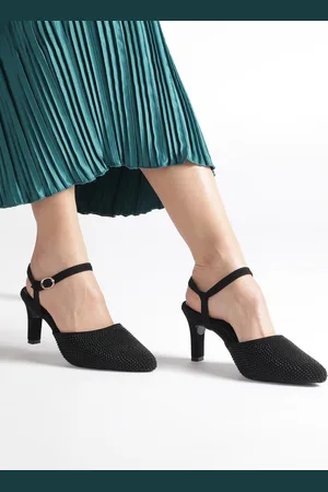 Marc Loire Embellished Party Kitten Pumps