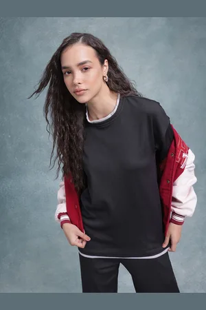 Roadster The Lifestyle Co. Casual T-shirt with Trouser Co-Ord Set