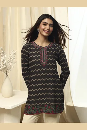Biba Chevron Printed Kurti