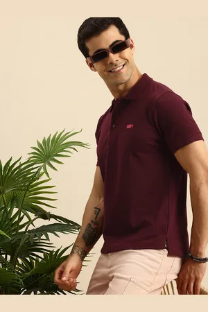 Mast & Harbour Short Sleeves Polo Collar T-shirt