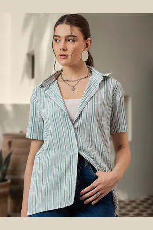 DressBerry Women Classic Opaque Printed Casual Shirt