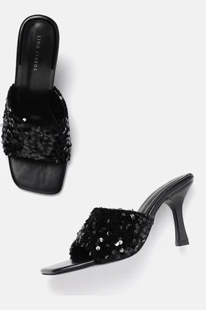 Lino Perros Sequin Embellished Slim Heels