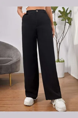 BuyNewTrend Women Comfort High-Rise Trousers