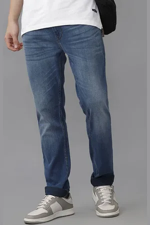 Voi Men Skin Tight Skinny Fit Light Fade Stretchable Jeans
