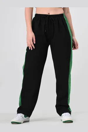 BAESD Women Colourblocked Mid Rise Track Pants