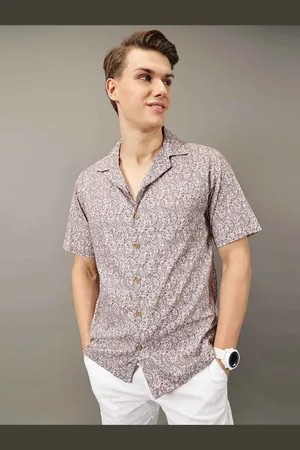 Jilmil Men Classic Opaque Printed Casual Shirt