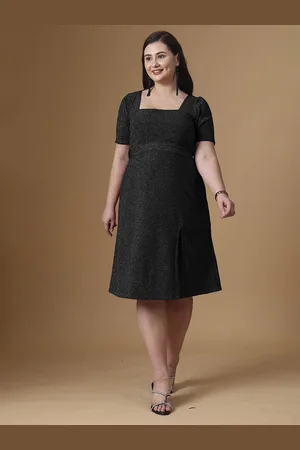 Curvy Lane Women A-Line Midi Dress