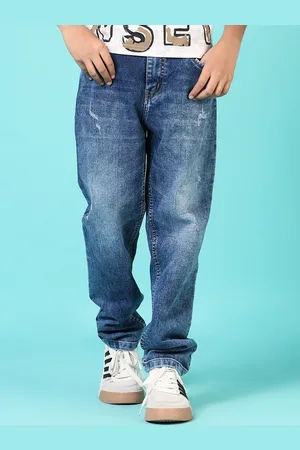 V-Mart Boys Light Fade Stretchable Mid-Rise Jeans