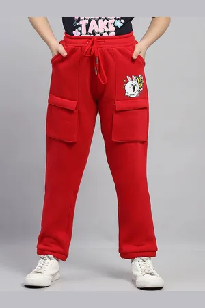 Monte Carlo Girls Mid Rise Cargo Track Pants