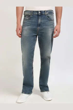 Tommy Hilfiger Men Highly Distressed Heavy Fade Jeans