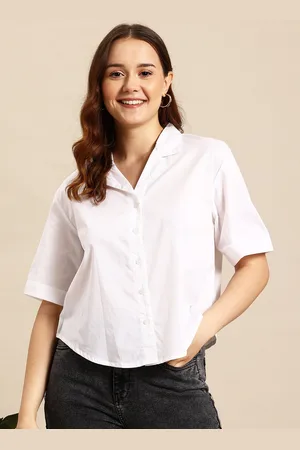 Mast & Harbour Women Pure Cotton Casual Shirt