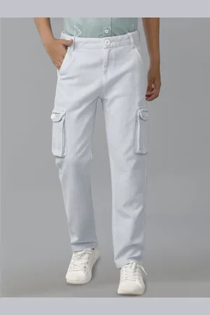 UNDER FOURTEEN ONLY Boys Mid-Rise Cargo Trousers